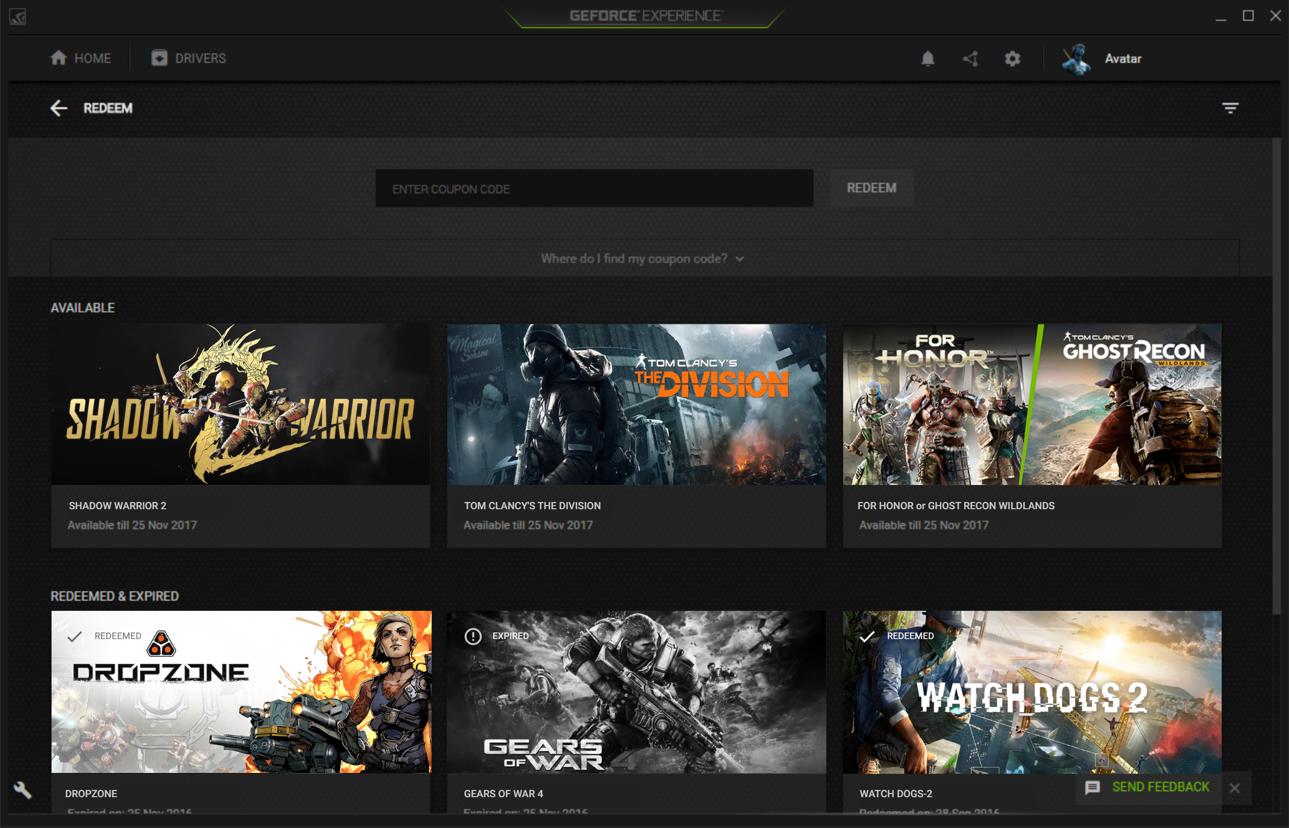 geforce experience shadowplay not showing